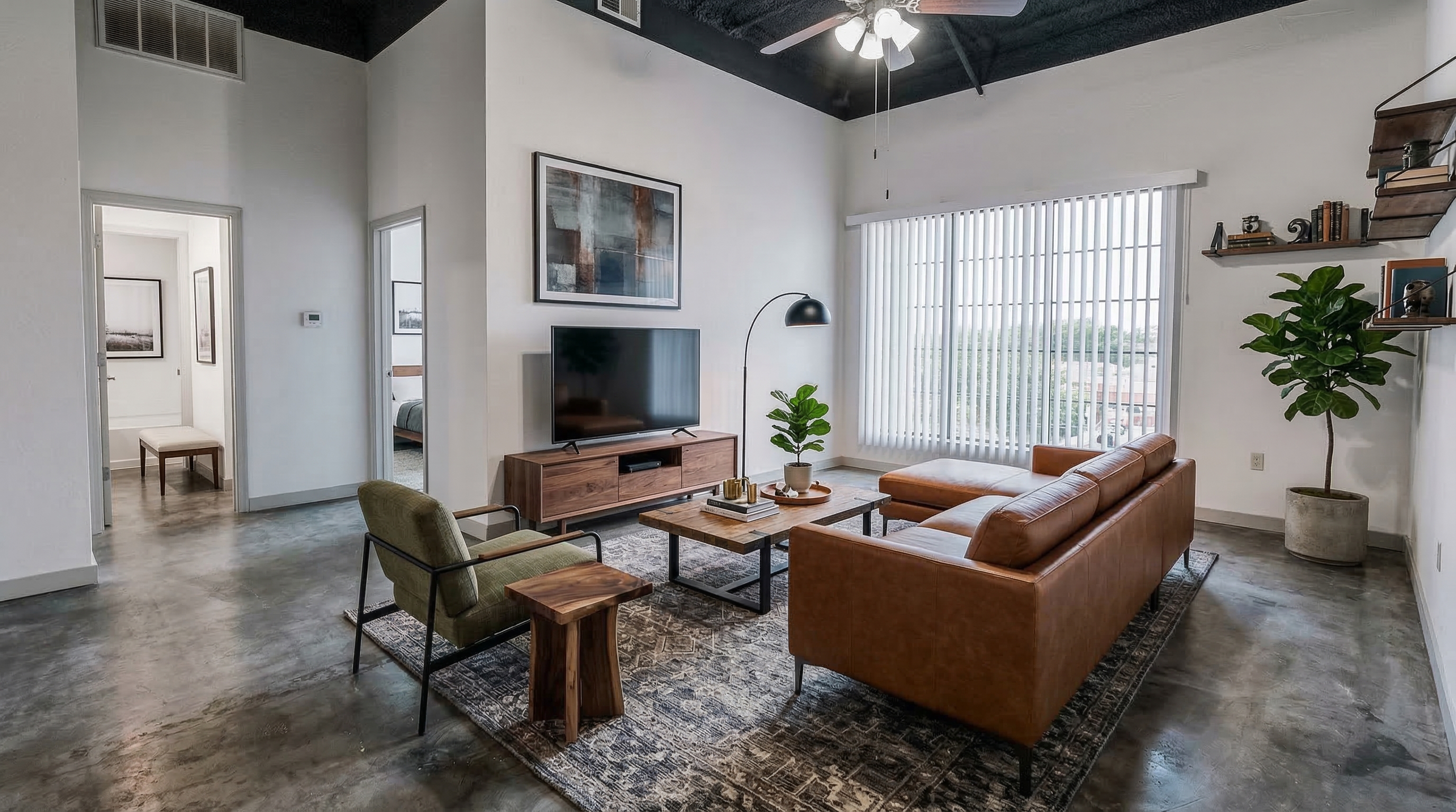 2 Bedroom 1 Bath interior 2